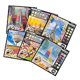 96300 DIAMANTINY Level Up – Nice Group Creative Art Diamond Painting Kit crea mosaico, LANDSCAPE Surtido