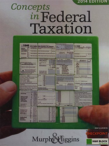 Concepts in Federal Taxation 2014, Professional... 1285180569 Book Cover