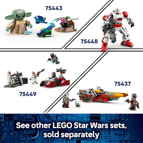 LEGO Star Wars 75436 The Mandalorian & Grogu's Speeder Bike Toy - incl… &mdash; image 7