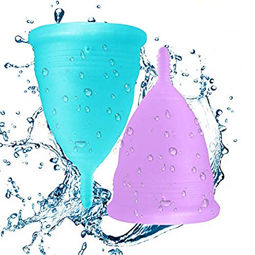 Blossom Menstrual Cup (Double, Blue, Purple)