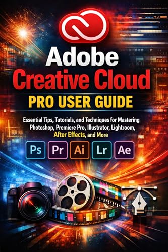 Adobe Creative Cloud Pro User Guide: "Essential Tips, Tutorials, and Techniques for Mastering Photoshop, Premiere Pro, Illustrator, Lightroom, After Effects, and More"