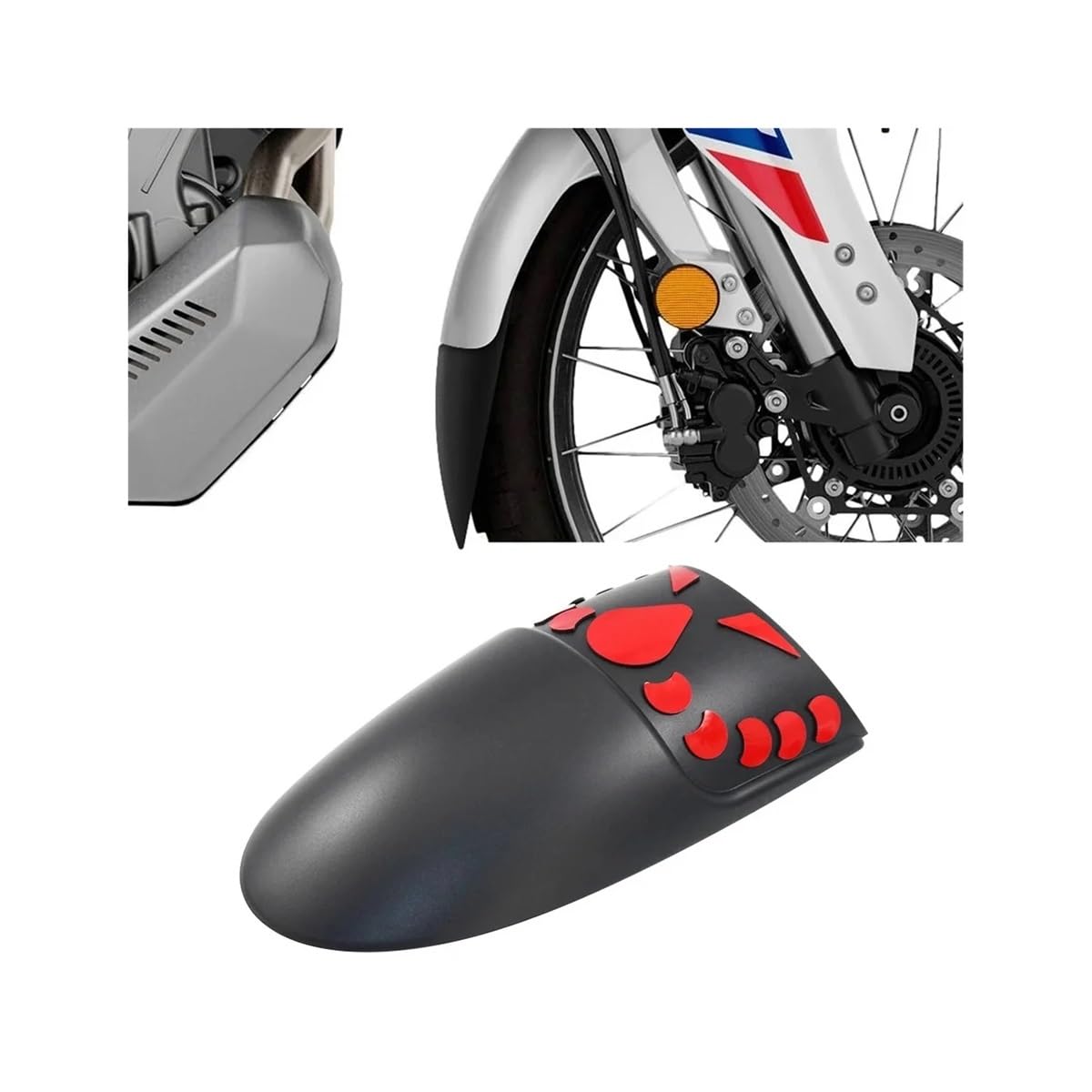 Parafango motocicletta Accessori moto Estensione estensione parafango parafango anteriore per Tuareg 660 Tuareg660