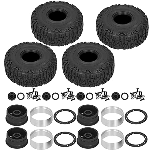 TRX4/SCX10/90046 1/10 RC�J�[�p 123mm�^�C���i�z�C�[���n�u�p�[�c�t���j4�Z�b�g (��)