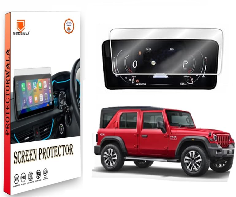Screen Guard Compatible For MAHINDRA THAR ROXX AX3L AX5L AX7L 10.25 INCH INSTRUMENT CLUSTER PROTECTOR Display Accessories-image-37