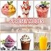 Supwin Slushie Machine for Home - 88oz Frozen Drink Maker Slushy Machine, 2-In-1 Soft Ice Cream Maker, 6 Preset Programs| Slushie, Cocktails, Frappés, Ice Cream, Smoothies, Milkshakes (Screen Version）