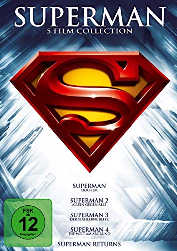 Bild: Superman - Die Spielfilm Collection [5 DVDs] fr 16,97 EUR (-3%) statt 21,92 EUR bei amazon.de