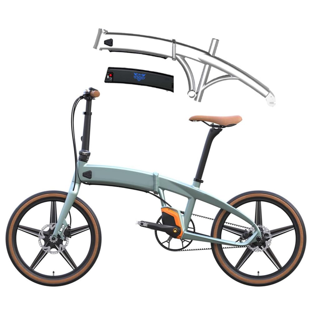 Batería de Iones de Litio de 36 V con Forma Curva, 7,8 Ah, 8,7 Ah, 9,6 Ah y 10,5 Ah. Baterías de Repuesto para Motores de 0 a 400 W con Cargador.