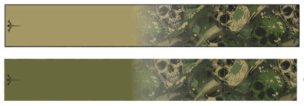 White Water Archery Skull Camo Fade Arrow Wraps 15 Pc Pack Choose Length Width Color Laminated or Non-Laminated (7” Length- 1.25” Width, Non-Laminated, Tan)