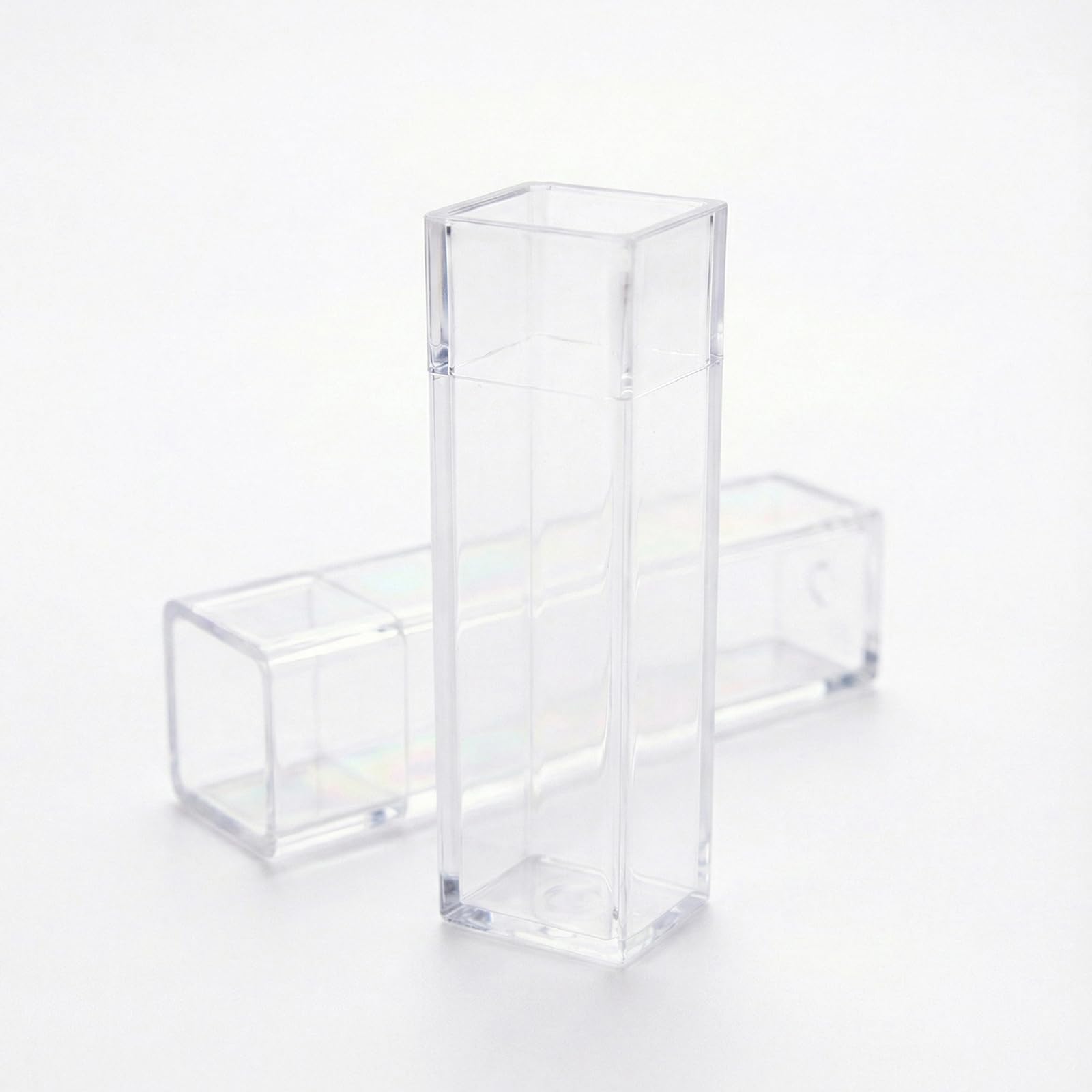 Mikikit 10PCS Cuvette Standard Cuvette Disposable Cuvette Plastic Cuvette Reliable Accurate Professional Transparent for Spectrophotometers
