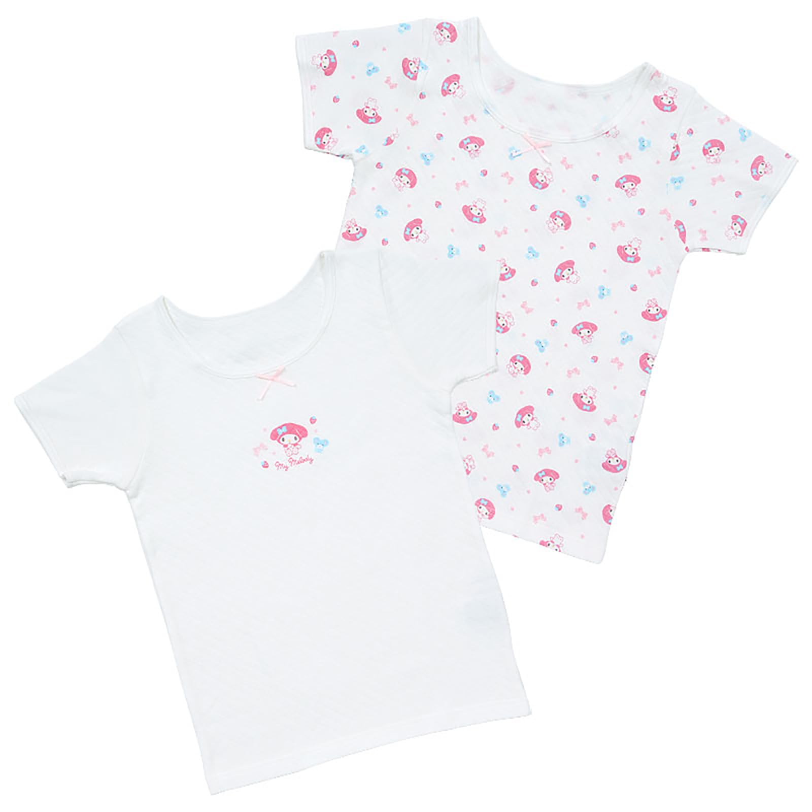 Amazon.co.jp: Sanrio 226131 Kids Quilted Short Sleeve Underwear