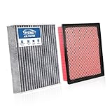 RVgolf Engine+Cabin Air Filters Kit Fit for Toyota Tacoma V6 3.5L 2016 2017 2018 2019 2020 2021 2022 2023 Engine Air Filter Replacement Cabin Air Filter Accessories# CF10374 CA11895