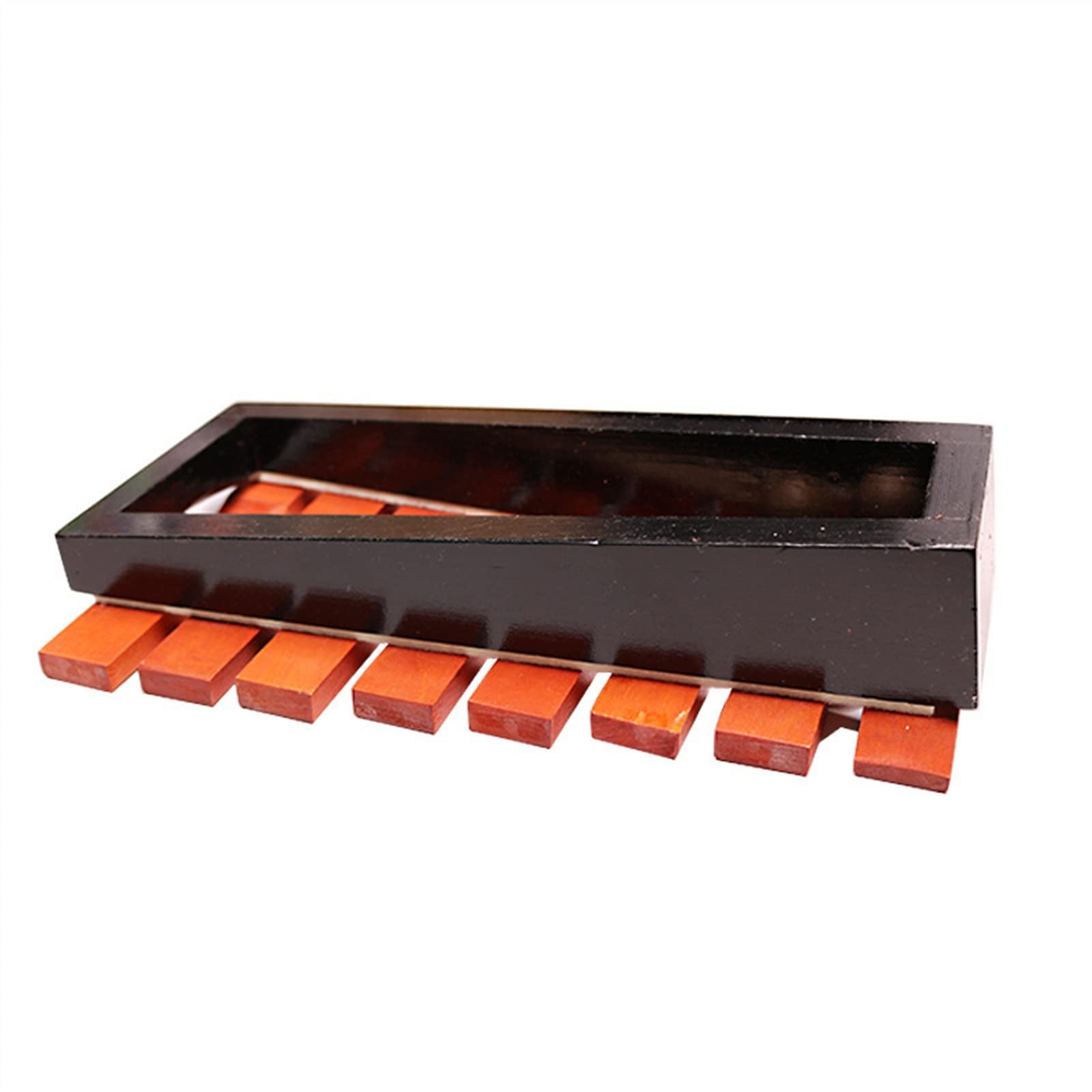 Piccolo Pianoforte A 8 Toni in Legno per Pianoforte Che Insegna Pianoforte Speciale con Piastra in Alluminio per Pianoforte Glockenspiels xilofone Musical