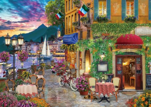 Puzzle für Erwachsene 1000 Teile Italienisches Fascino 70 x 50 cm Puzzles für Erwachsene Pädagogisches Spiel Herausforderung 1000 Teile… – Ansicht 1