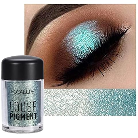 Glitter Lidschatten,Beauty Eyes Pigment Shining Puder Lidschatten Primer Lippen Lose Augen Make-up Kosmetik Cover