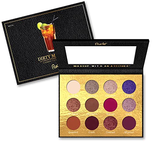 Rude - Cocktail Party 12 Color Eyeshadow Palette - Dirty Mother