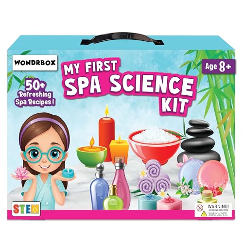 Image of WONDRBOX Spamazing Science Experiment Kits for Kids Aged 6-8-12-14 |Science Kit Birthday Gift Set for 6-14-Year-Olds | STEM Educational DIY Fun Toys I for Boys and Girls