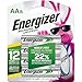 Energizer Recharge Universal Rechargeable AA Batteries (8 Pack), Double A Rechargeable Batteries