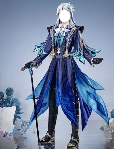 Amazon.co.jp: 原神 ヌヴィレット コスプレ衣装(ウィッグ 靴別売り