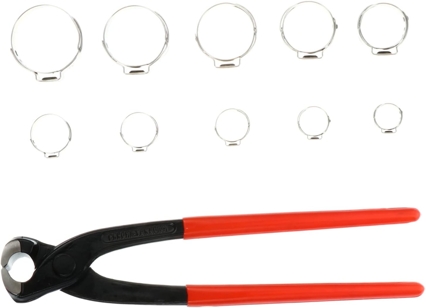 Generic Stainless Steel Hose Clamps Pcs Tube Clip Clamp Hose Clip for Appliances