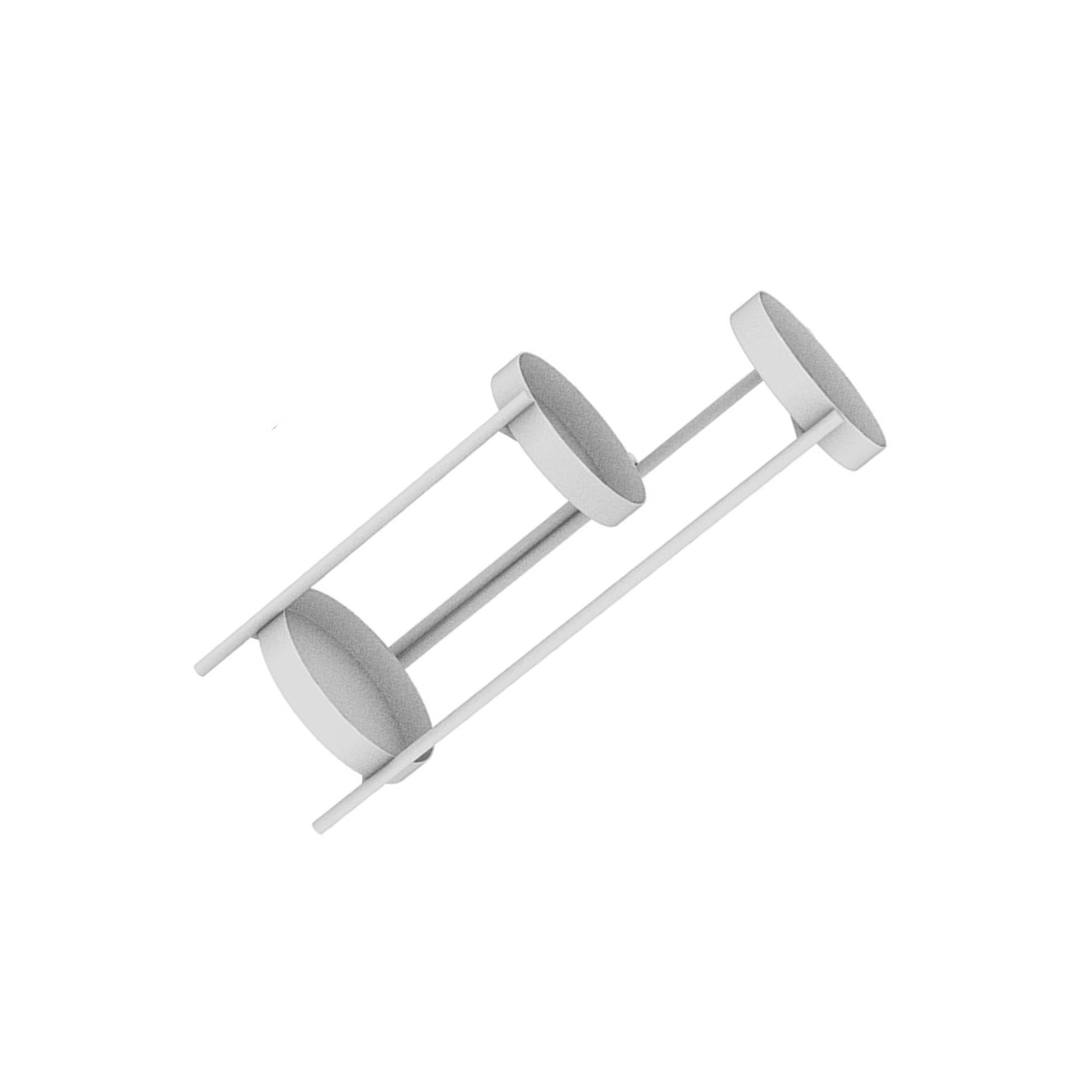 Elegante scaffale angolare per vasi di fiori in a 3 livelli per | da giardino interne ed esterne. Il supporto per vasi di fiori è un espositore per decorazioni da giardino a 3 livelli.