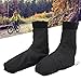 SPYMINNPOO Bikes Shoe Covers, Shoe Protectors Waterproof Thermal Overshoes with Reflective Heel for Outdoor Riding in Cold Weather (Size M (Suitable for Shoes of 37-39))