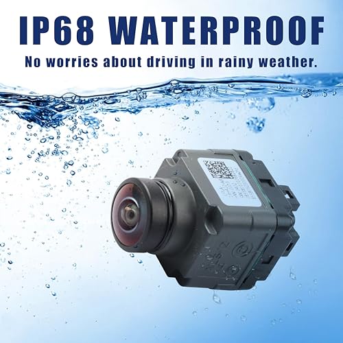 Image of No. CPLA-19H422-AB Rear View Backup Reverse Parking Camera /Rear View Camera | Compatible with Land Rover Discovery 5 Range Rover Sport Range Rover CPLA-19H422AB 170 Degree Field of View 12V Surface Mount