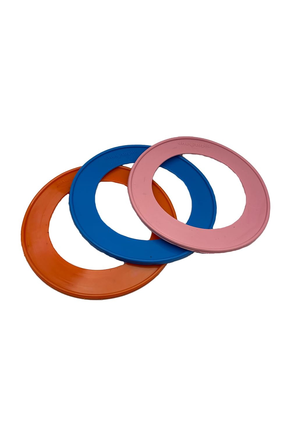 Throw Ring Flying Ring, Frisbee Dog Toy, Flexible and Bright Colour, Made in the UK Fetch Toy, Made From Recycled Plastics, Outdoor Dog Toy x 1