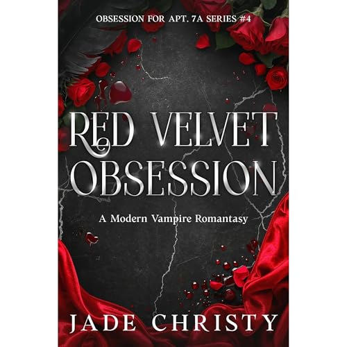 Red Velvet Obsession: a Modern Vampire Romantasy Audiolibro Por Jade Christy arte de portada