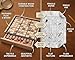 BOHS Wooden Sudoku Board Game with Drawer - with 100 Puzzles Sudoku Book for Adults - Brain Teaser Desktop Toys