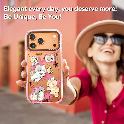 Coque iPhone Pro Max chat pailleté protection durable 2m