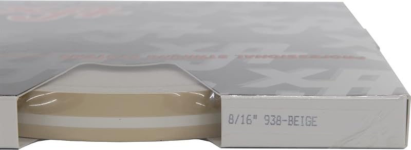 Fita Pinstripe Dupla para Personalização Automotiva Universal Products TFX 0008938 Bege – 1,27 cm x 45,72 m