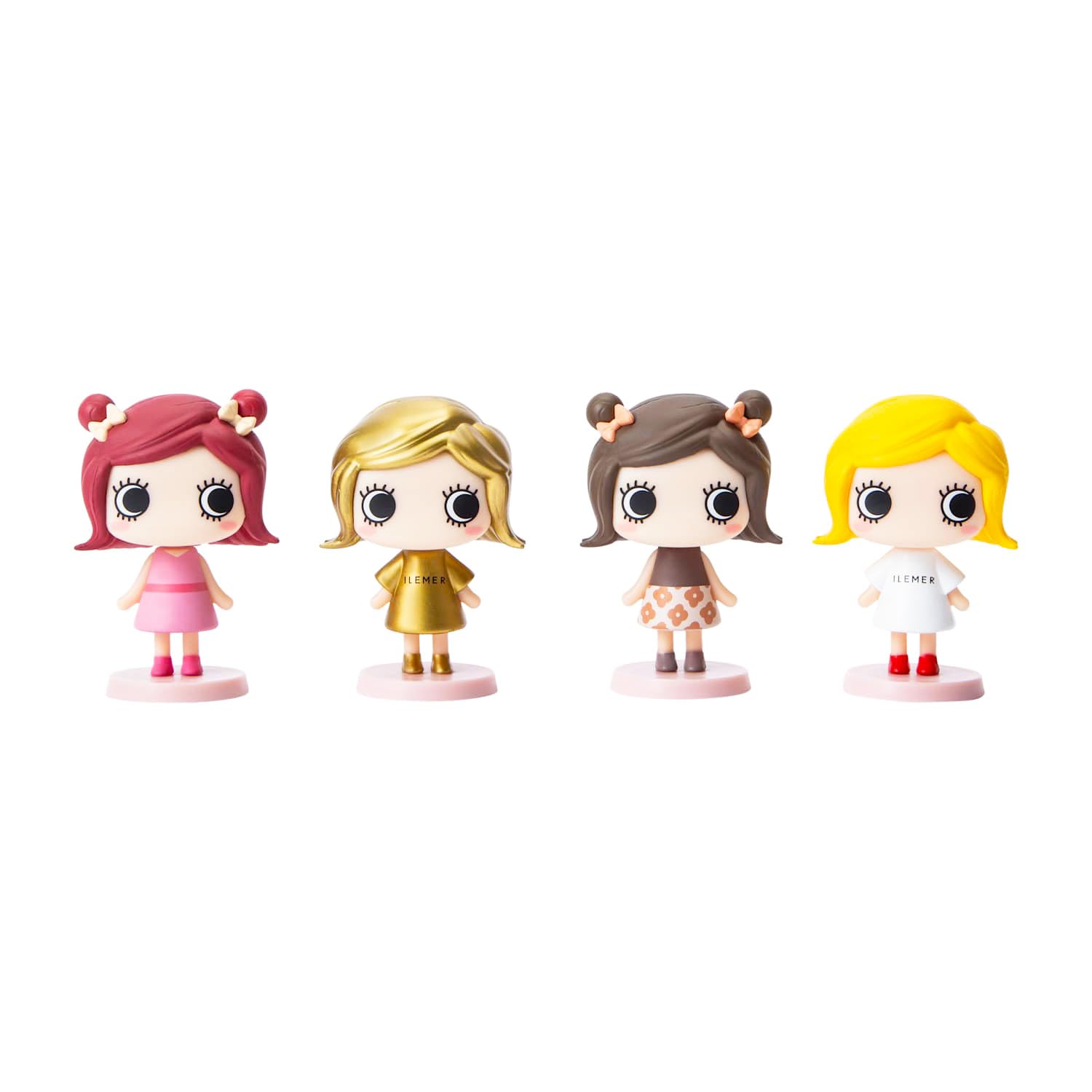 Amazon.com: Ilemer Doll Blind Box Mini Figure Set - Bundle with 3 