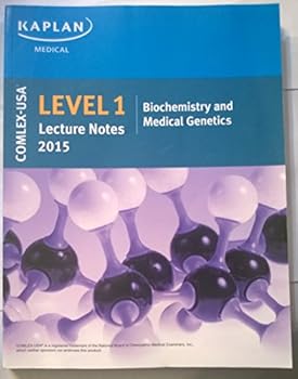 Paperback Comlex-USA Level 1 Lecture Notes 2015: Biochemistry and Medical Genetics Book