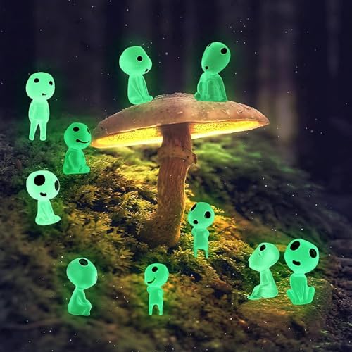 Ya en mundofriki.es: SSyang 10 Piezas Elfos de Árboles Luminosos Princesa Mononoke Luminoso Árbol Elfos Figuras de árboles Brillantes de Resina y balcón para jardín para Micro Paisaje Patio al Aire Libre Patio (Verde)