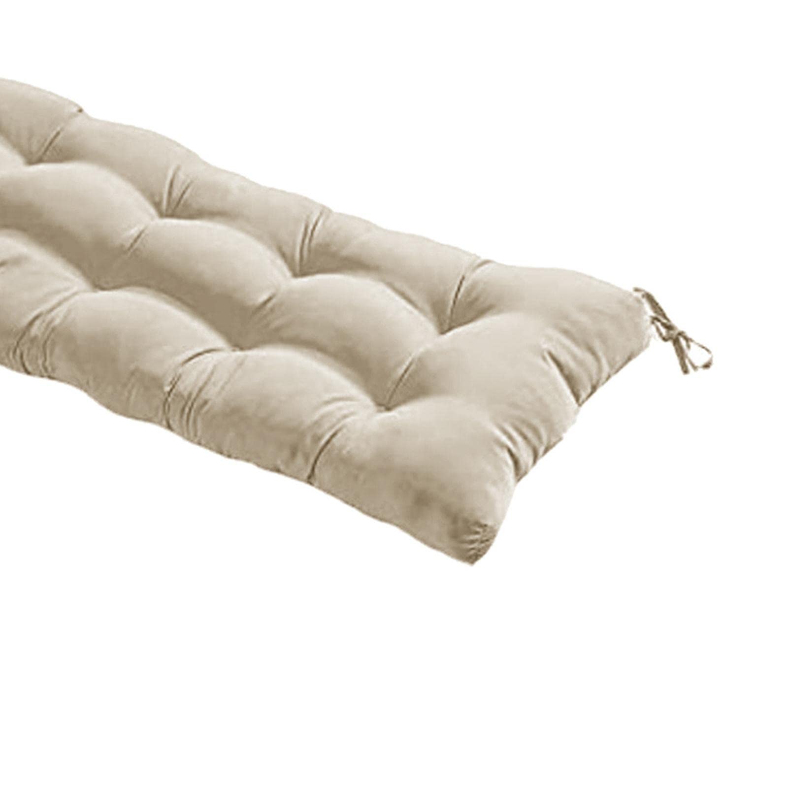 Bench Swing Chair Cushion Seat Pad Garden Furniture Outdoor Beige | Home & Garden | Yard, Garden & Outdoor Living | Patio & Garden Furniture | Cushions & Pads-image-48