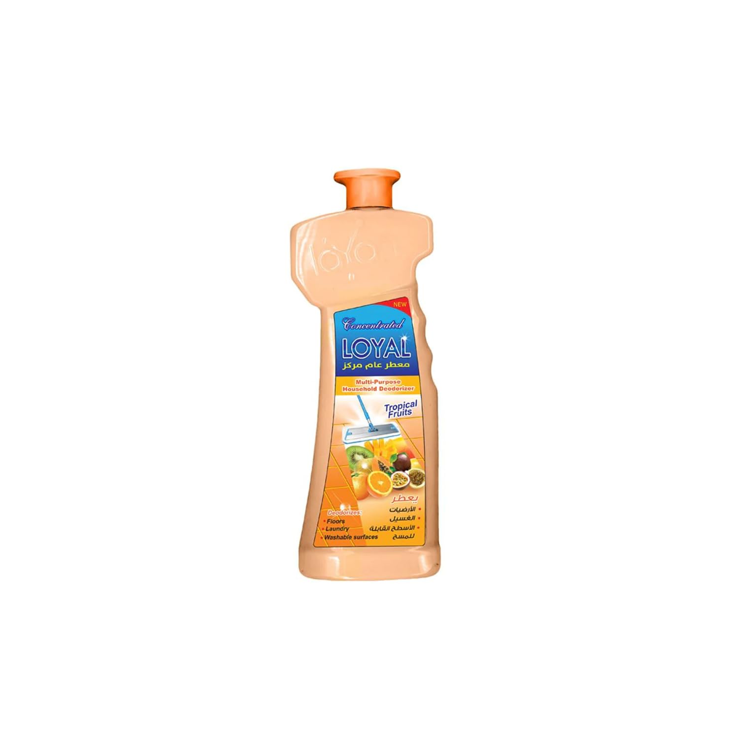 Loyal Multi-Purpose Household Deodorizer Concentrated Gel, Tropical Fruits, 2100ml