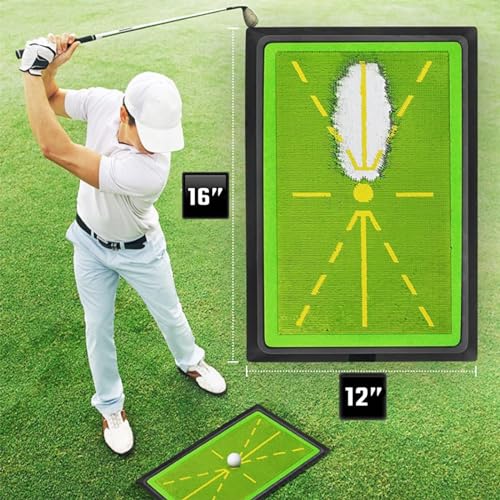 Tapis de golf en velours durable pour une analyse précise du swing à la maison - 6