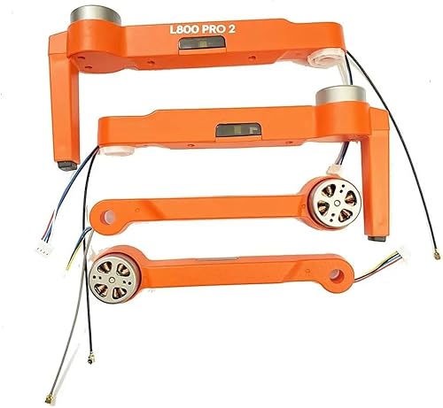 BayDe L800PRO2 GPS 4K RC Drone Plegable Brazo Accesorios L800 Pro2 RC Drone Motores Motor Recambios (Color Brazo Naranja)