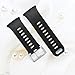 Wepro Bands Compatible with Fitbit Ionic SmartWatch, Watch Replacement Sport Strap for Women Men Kids, Buckle, Large, Black