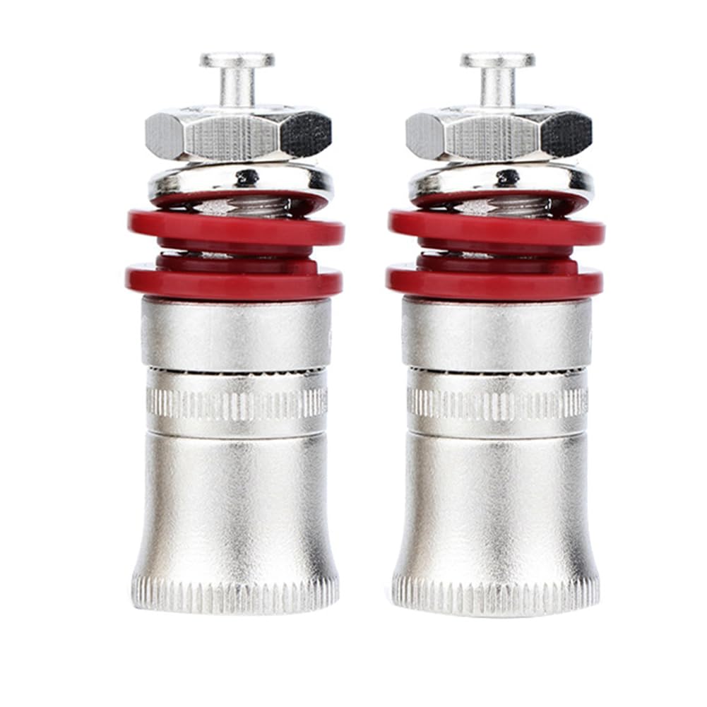 Y-luck E- 4 Pezzi HiFi Placcato Al Rodio Altoparlante Chiudibile - Foto 4