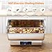 ROVSUN 9 QT Roll Top Electric Chafing Dishes for Buffet,Stainless Steel Chafing Dish Buffet Set with Temperature Control Display,Chafers and Buffet Warmers with Full & Half Size Pan for Party Catering