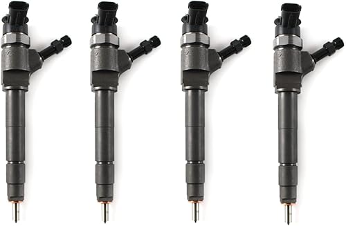 4pcs nuevos inyectores de combustible diesel 0445110250 se adapta para Ford-Ranger, para Mazda BT-50 WLAA13H50 WLAA-13-H50 piezas del mercado de