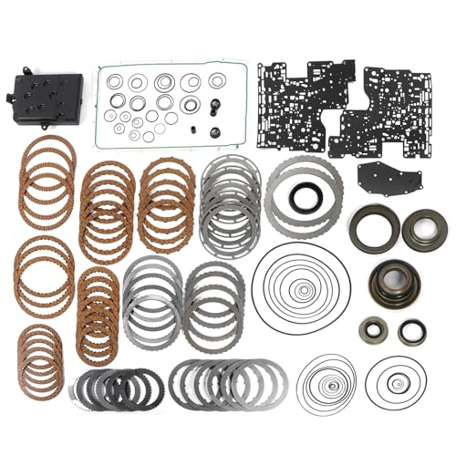 INGKAN 10R80 Transmission Master Rebuild Kit Fits for Ford Bronco 21-22/ Expedition 18-22/ F-150 17-22/ Mustang 18-22/ Ranger 19-22, for Lincoln Navigator 18-22 OE 10R80