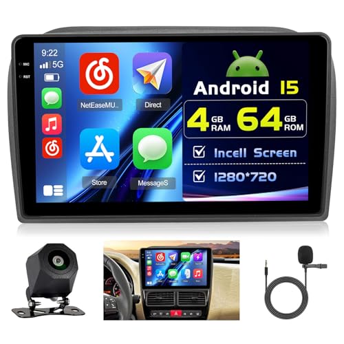 【Autoradio Android più Recente 4+64G】Questo autoradio Hikity è compatibile con Fiat Doblo 2010-2015, Opel Combo 2011-2018. 4G RAM + 64G ROM garantiscono un funzionamento stabile, cambiano rapidamente le mappe e la musica durante la guida, bilanciando utilità e esperienza. Il sistema Android più recente consente all'autoradio di avere operazioni con reazioni rapide e un viaggio fluido senza preoccupazioni
