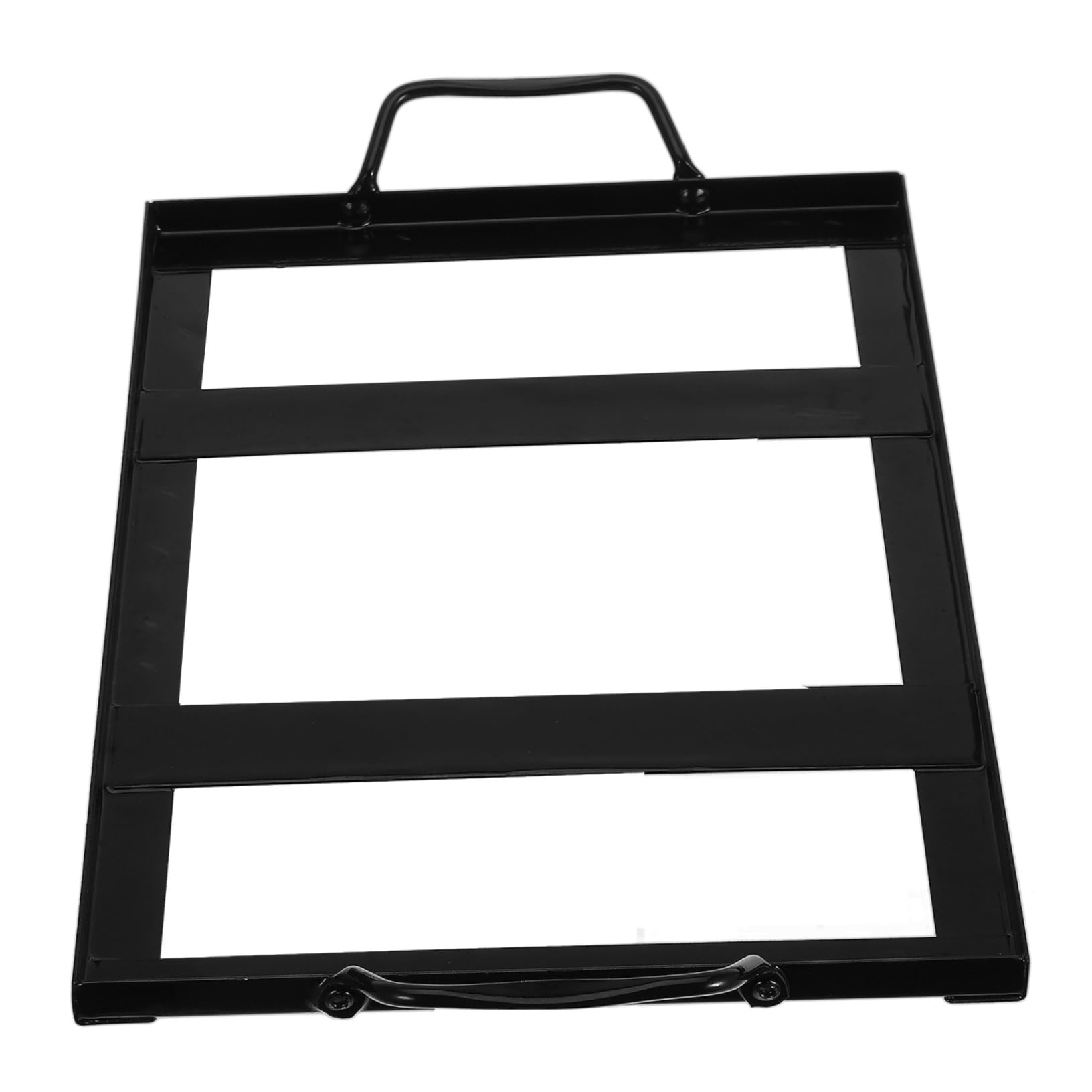 Support robuste en émail noir pour griller, barbecue et cuisine en plein air – Support de rôtissage parfait pour les fêtes avec des amis et des amis