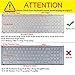 Keyboard cover for HP Laptop 15.6