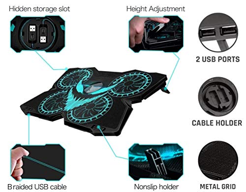Laptop-Cooling-Pad-Gaming-Laptop-Cooler-Stand-with-4-Silent-Big-Fans-for-Notebook-Stable-Cooling-Pad-for-Laptop-2-USB-Powered-Fan-Compatible-up-to-12-17-Control-Fan-Speed-for-PC-2021-New-Version