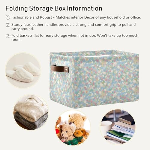 Boîte de rangement pliable imperméable pour remédier au désordre