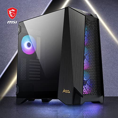 Caja PC MSI MEG Prospect 700R con pantalla táctil integrada IPS 7