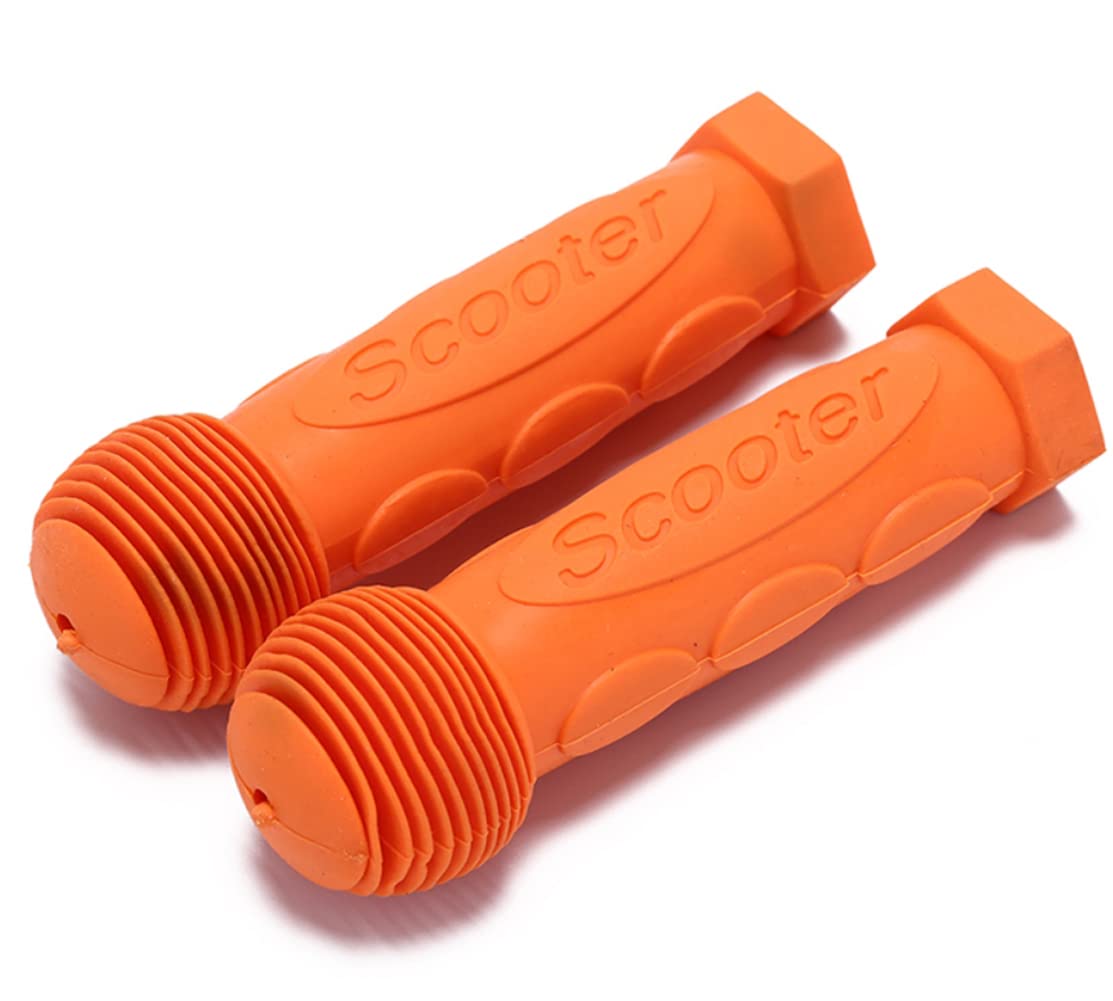 Scooter Grip Handlebar 1 Pair Bicycle Grip Fit for 2-3-4 Wheels Kid Kick Scooters